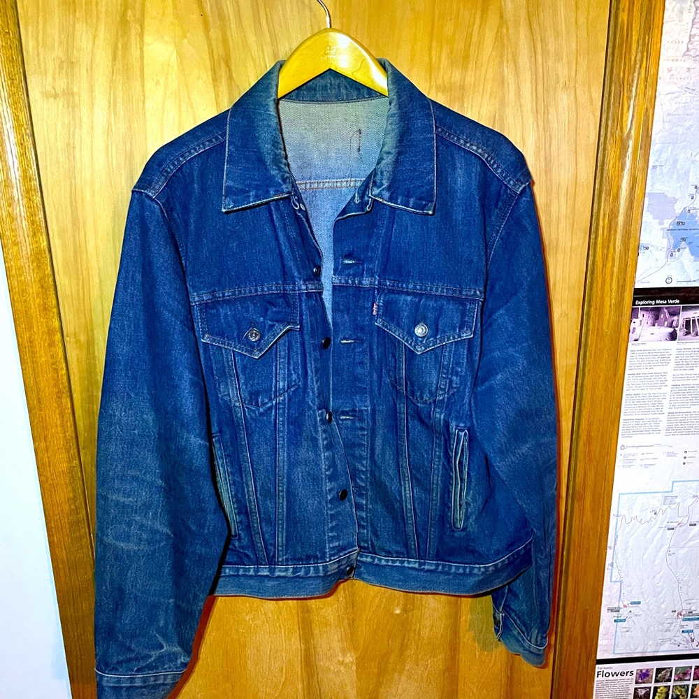 1990s classic jean jacket